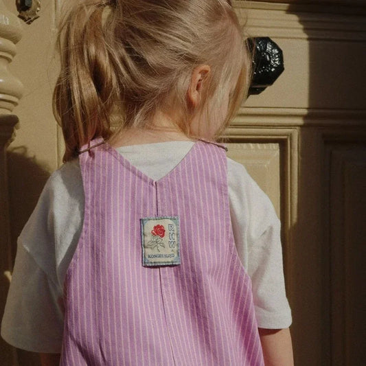 100% Cotton Blush Nordic Dungaree