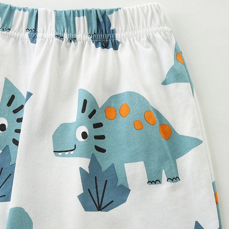 100% Cotton Dinosaur T-Shirt & Shorts Set