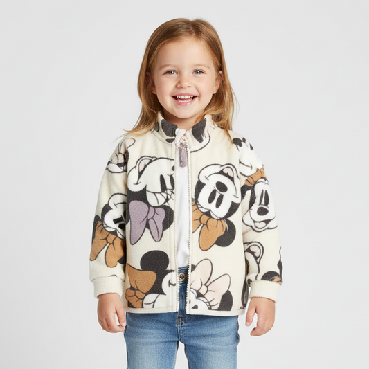 Minnie Mouse Fleece Zip-Up Jacket