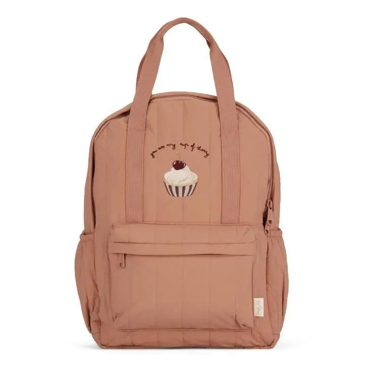 100% Cotton Quilted Backpack