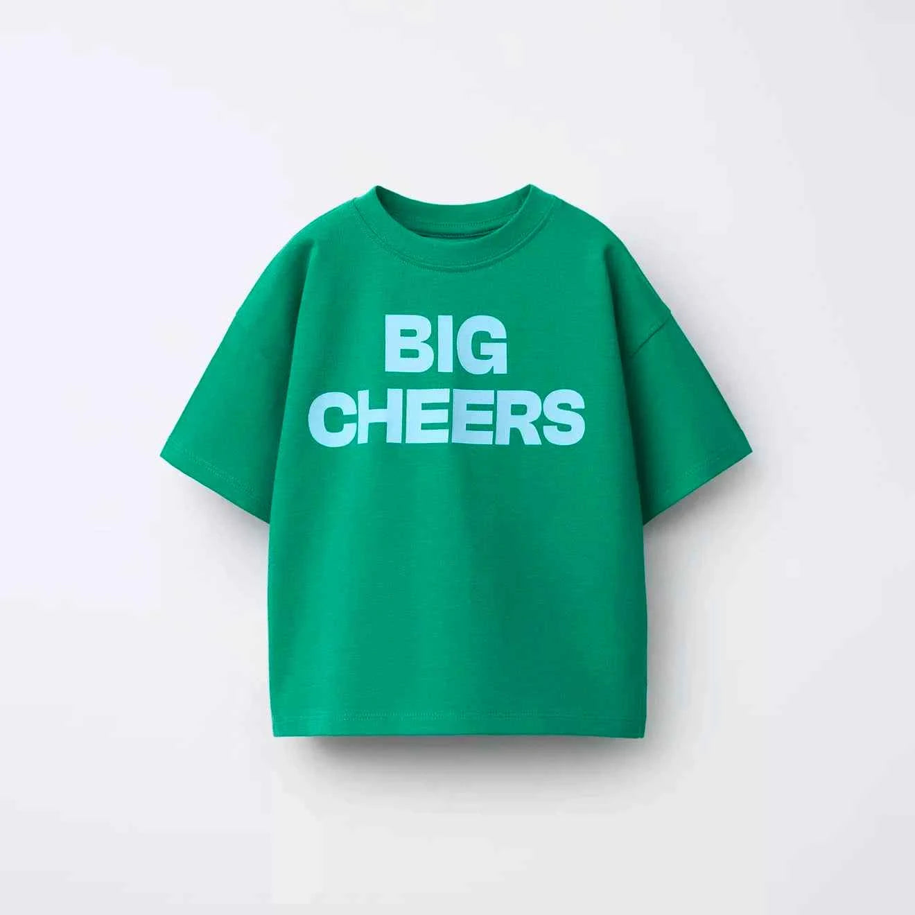 Cotton Big Smile Always Maroon Cotton T-Shirt