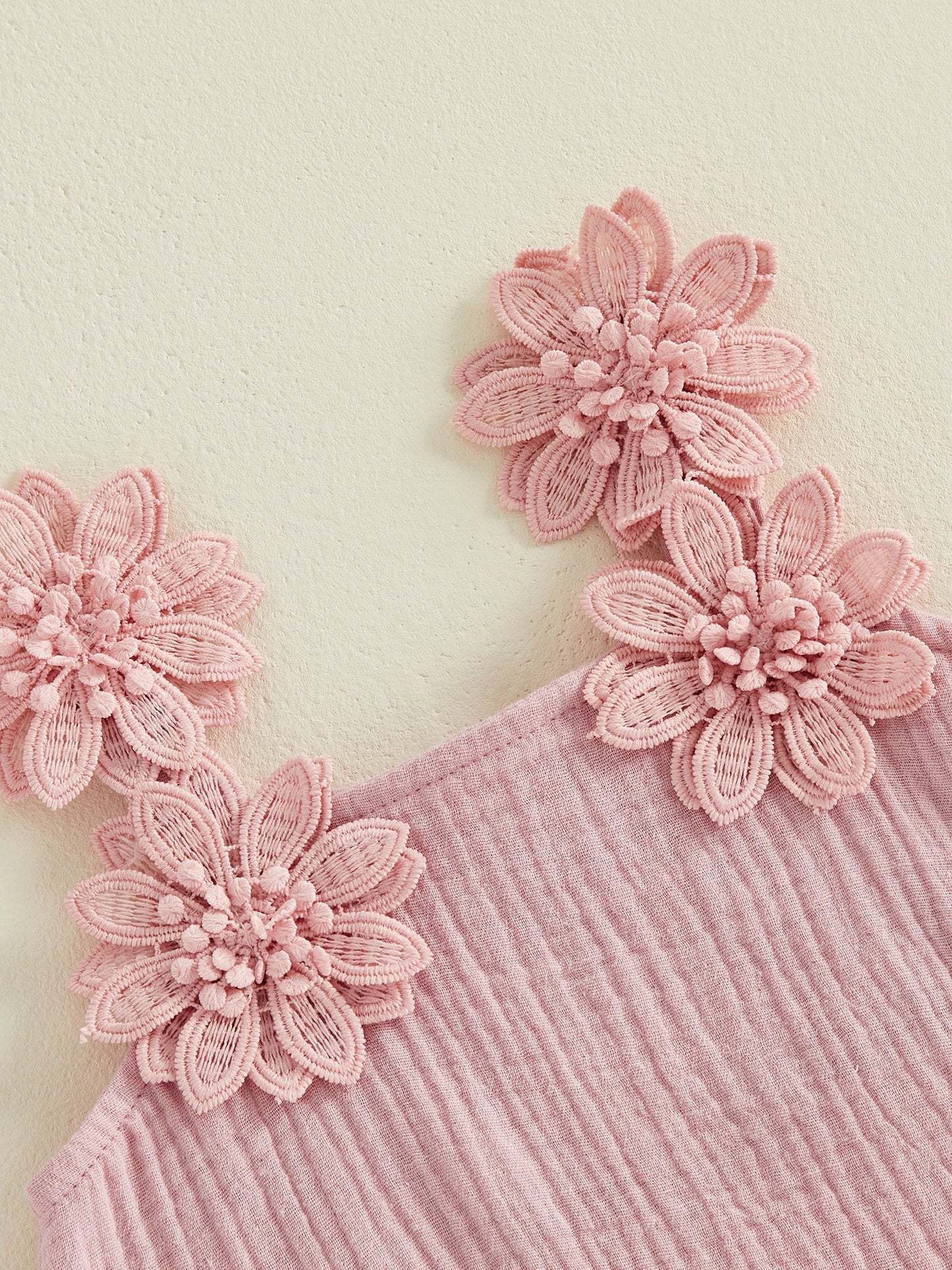 Floral Applique Summer Top & Short Set