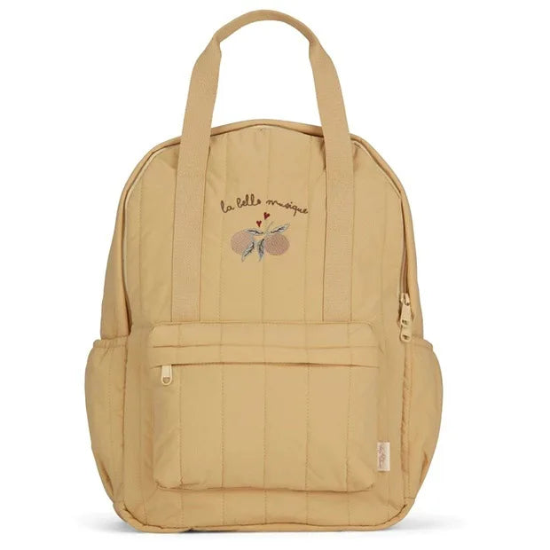 100% Cotton Quilted Backpack