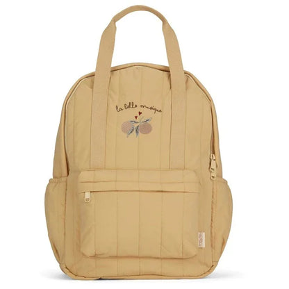 100% Cotton Quilted Backpack
