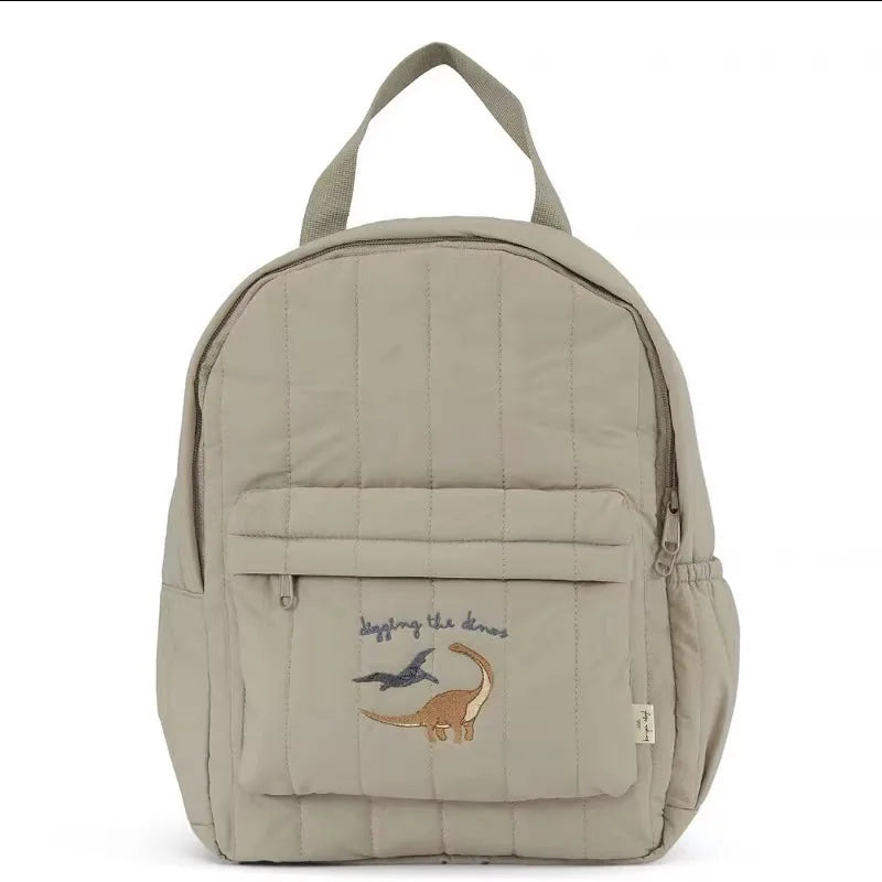 100% Cotton Quilted Backpack