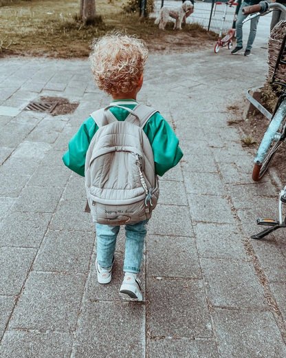 100% Cotton Quilted Backpack
