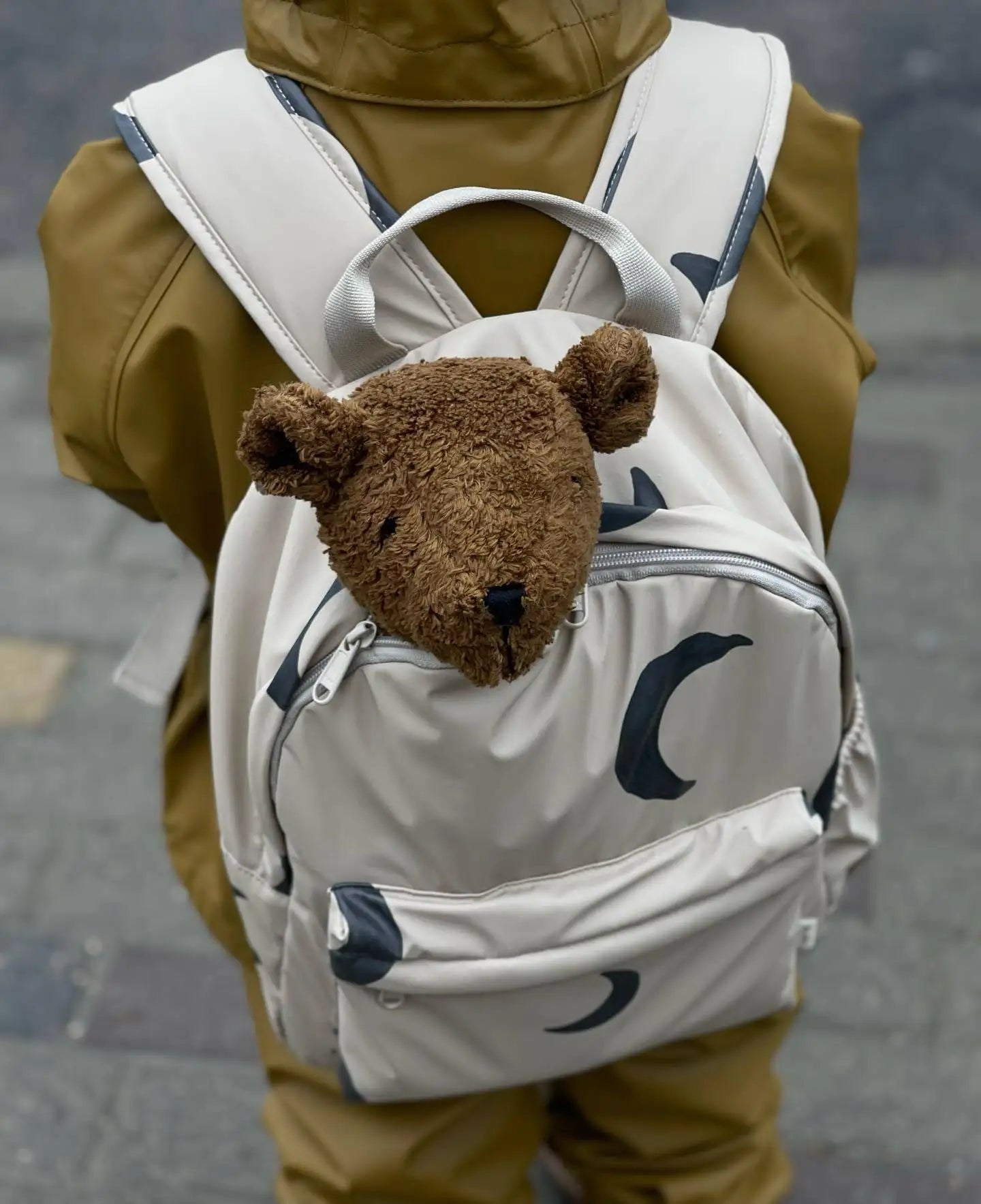 100% Cotton Quilted Backpack