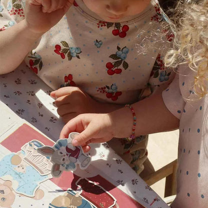 Cotton Cherry Print Cotton Tee & Shorts Set