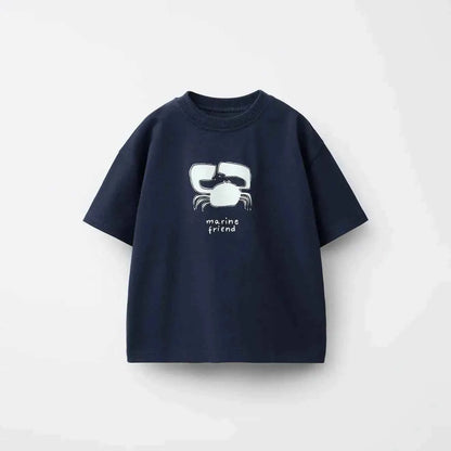 100% Cotton Strawberry Print Cotton Tee Shirt