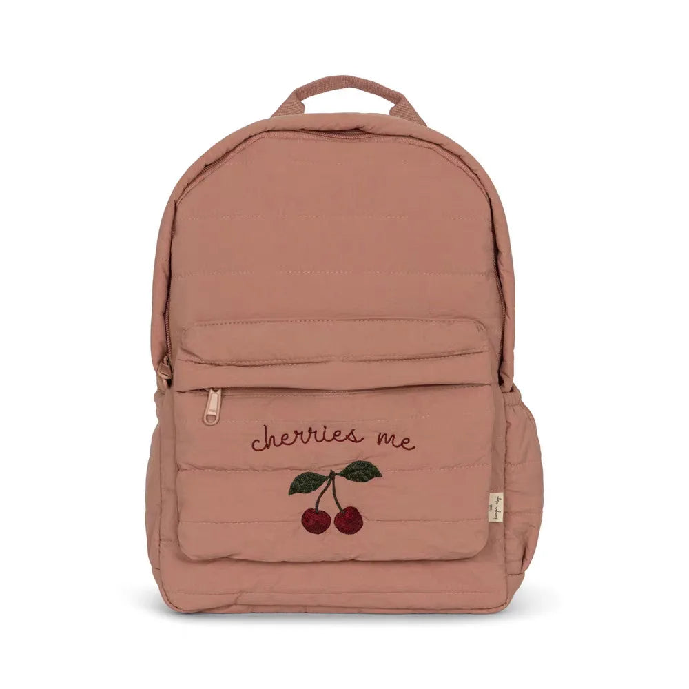 100% Cotton Quilted Backpack