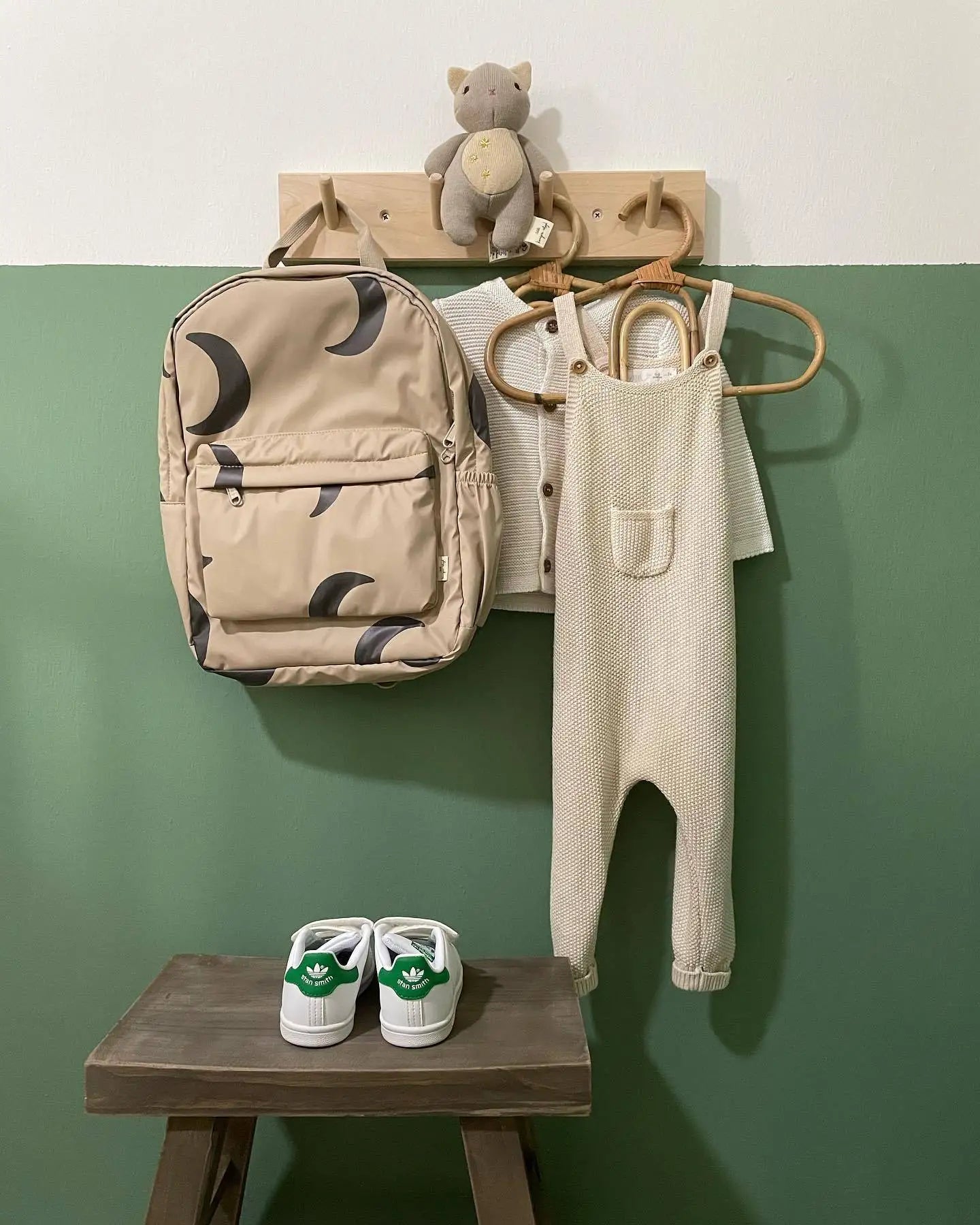 100% Cotton Quilted Backpack