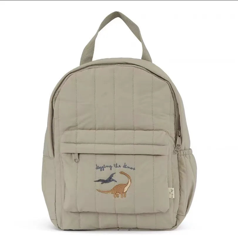 100% Cotton Quilted Backpack