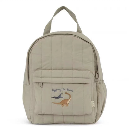 100% Cotton Quilted Backpack