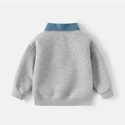 Honey Natural Farm Sweatshirt Shirt Collar