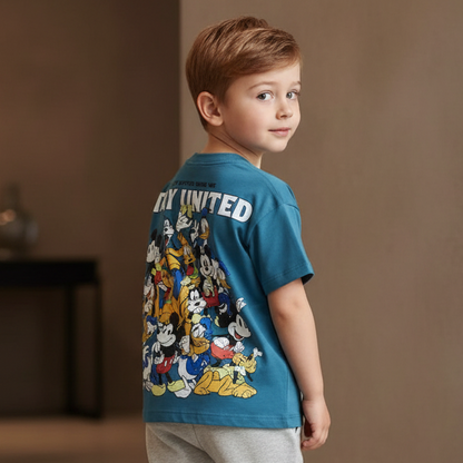 Cotton Mickey Mouse & Friends Stay United Tees Set