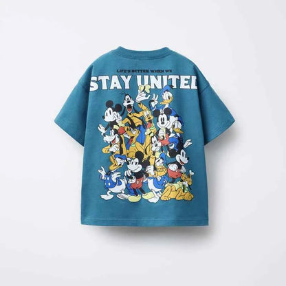 Cotton Mickey Mouse & Friends Stay United Tees Set