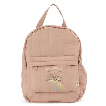 100% Cotton Quilted Backpack