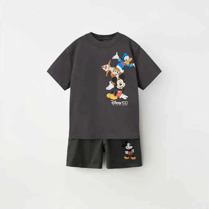Cotton Marvel Spider-Man & Toy Story & Cars Short Sets