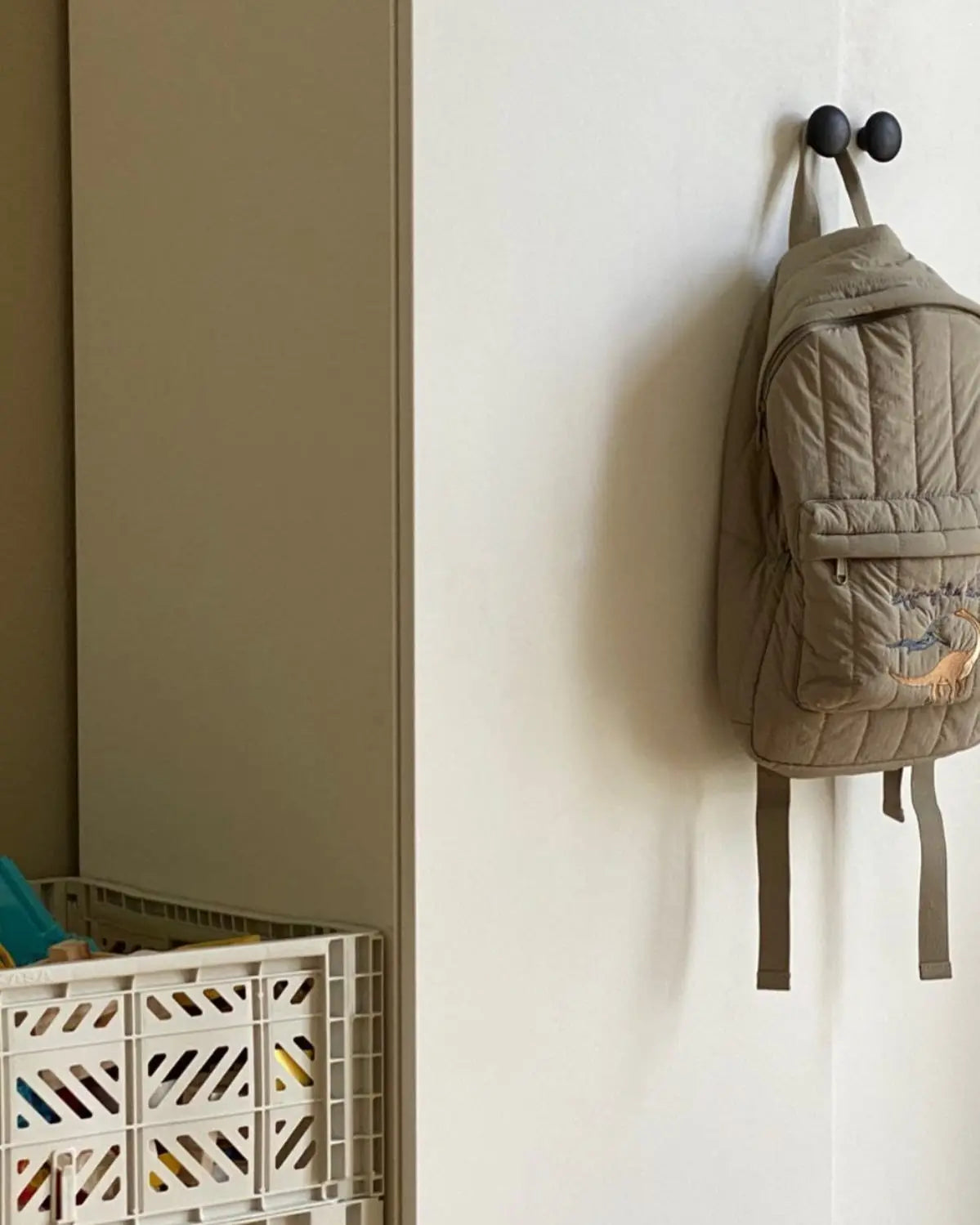 100% Cotton Quilted Backpack