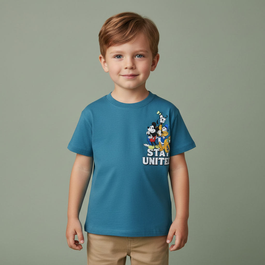 Cotton Mickey Mouse & Friends Stay United Tees Set