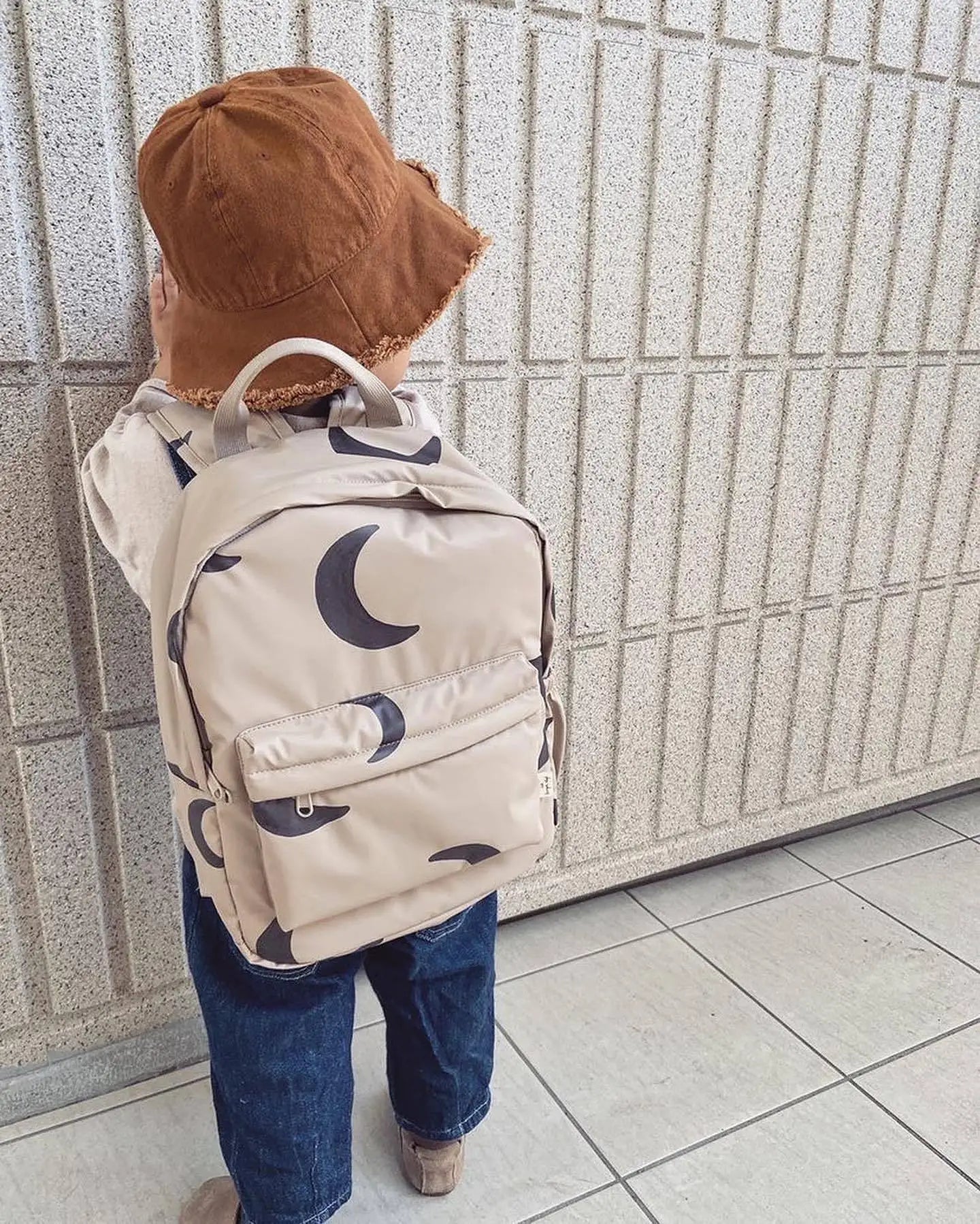 100% Cotton Quilted Backpack