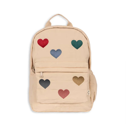 100% Cotton Quilted Backpack