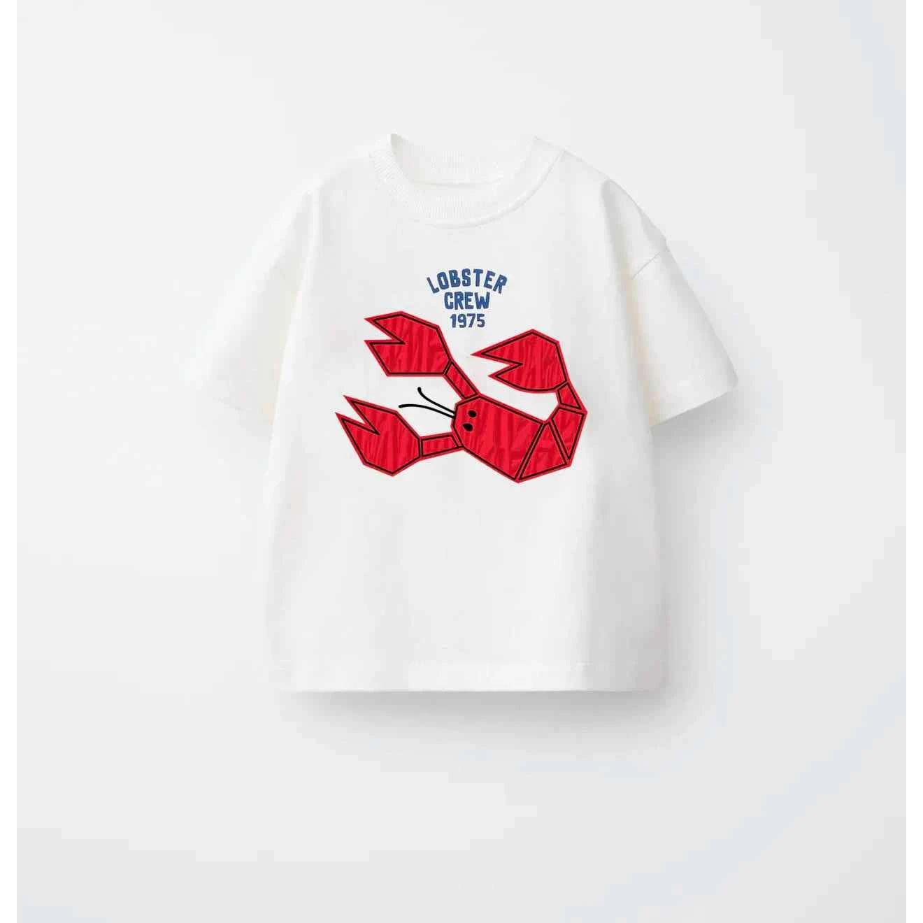 100% Cotton Strawberry Print Cotton Tee Shirt