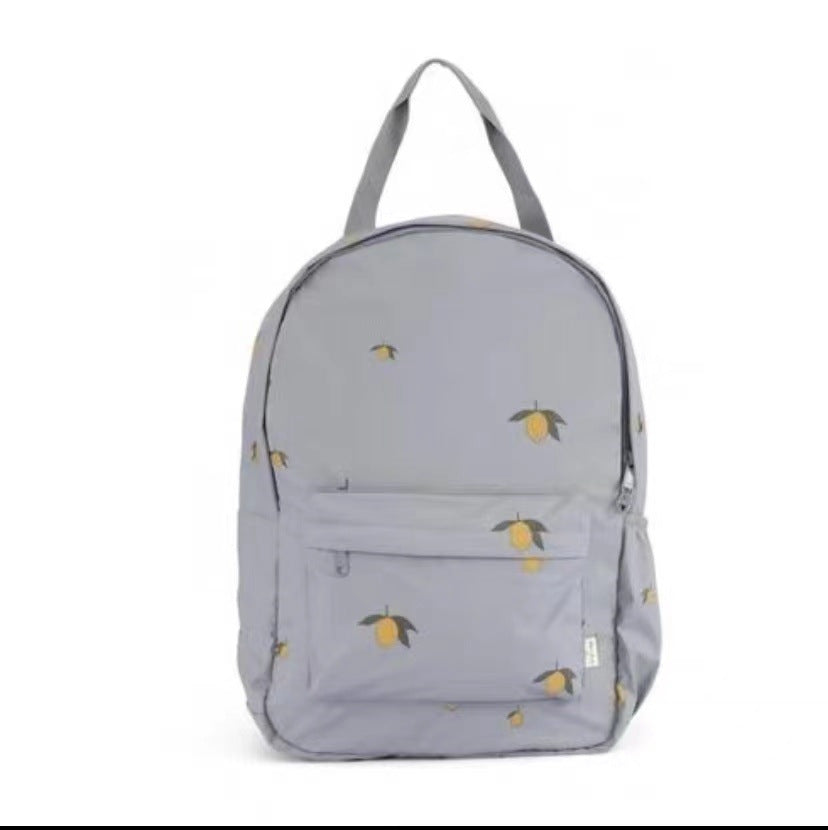 100% Cotton Quilted Backpack