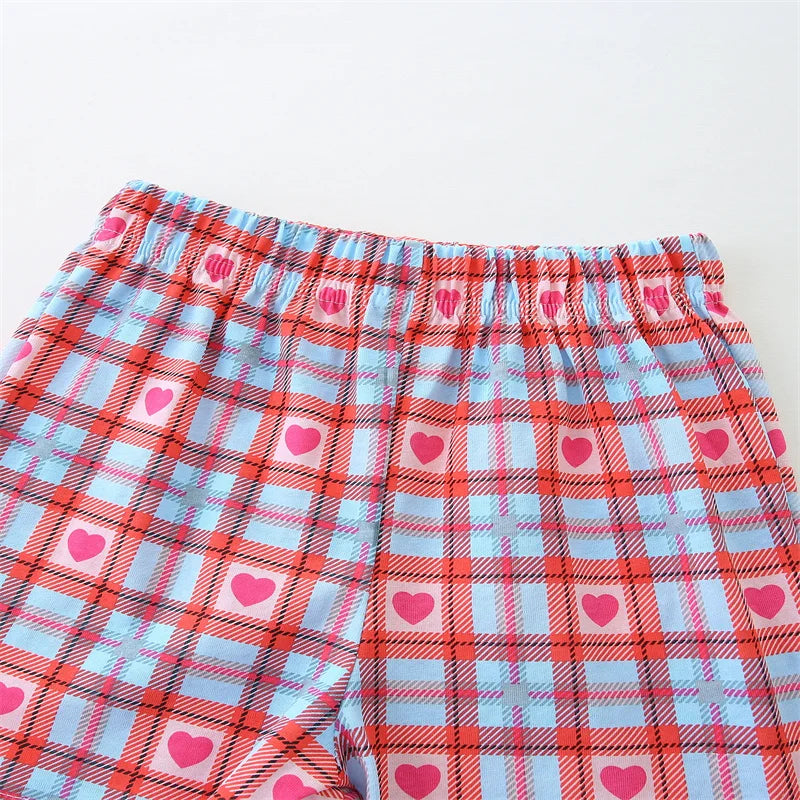 100% Cotton Ruffle Top & Shorts Set