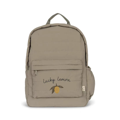 100% Cotton Quilted Backpack
