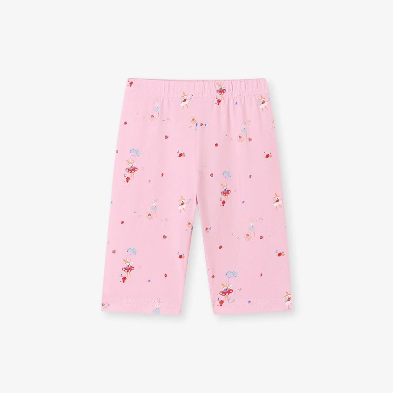 100% Cotton Bunny Ruffle Top & Pink Fairy Leggings
