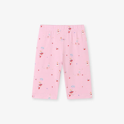 100% Cotton Bunny Ruffle Top & Pink Fairy Leggings