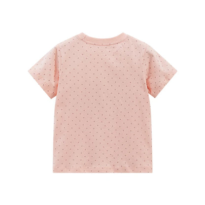 100% Cotton Pink Tinkerbell Ballet Tee & Leggings Set