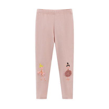 100% Cotton Pink Tinkerbell Ballet Tee & Leggings Set