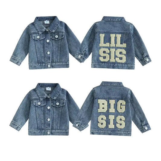 Cotton Lil Sis & Big Sis & Bros Denim Jacket