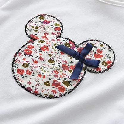 Minnie Mouse Flying Sleeve Top with Skirt Set