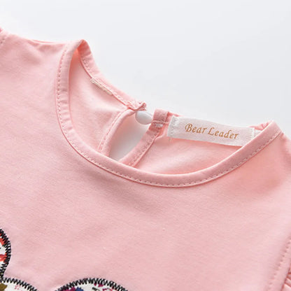 Minnie Mouse Flying Sleeve Top with Skirt Set